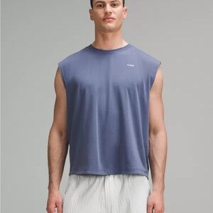 Lululemon Blue Mesh Training Tank Top - Large